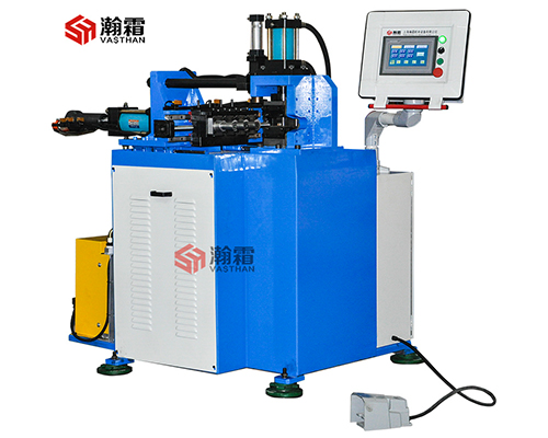 HSE-4-7 四工位管端成型機 縮管機、鐓頭機、擠包機 伺服換工位